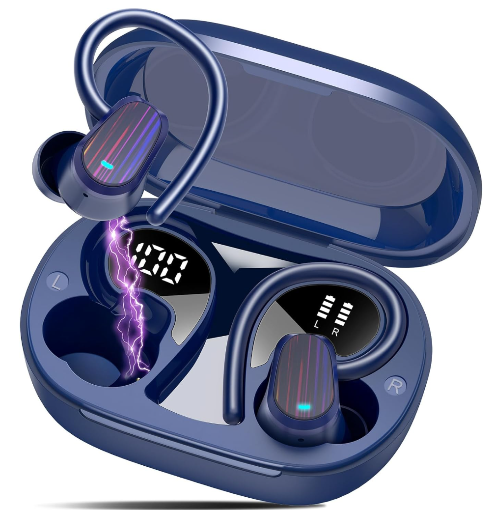 🎧 Écouteurs Sans Fil Bluetooth 5.4 – Autonomie 50H, Son HiFi & Sport Étanche