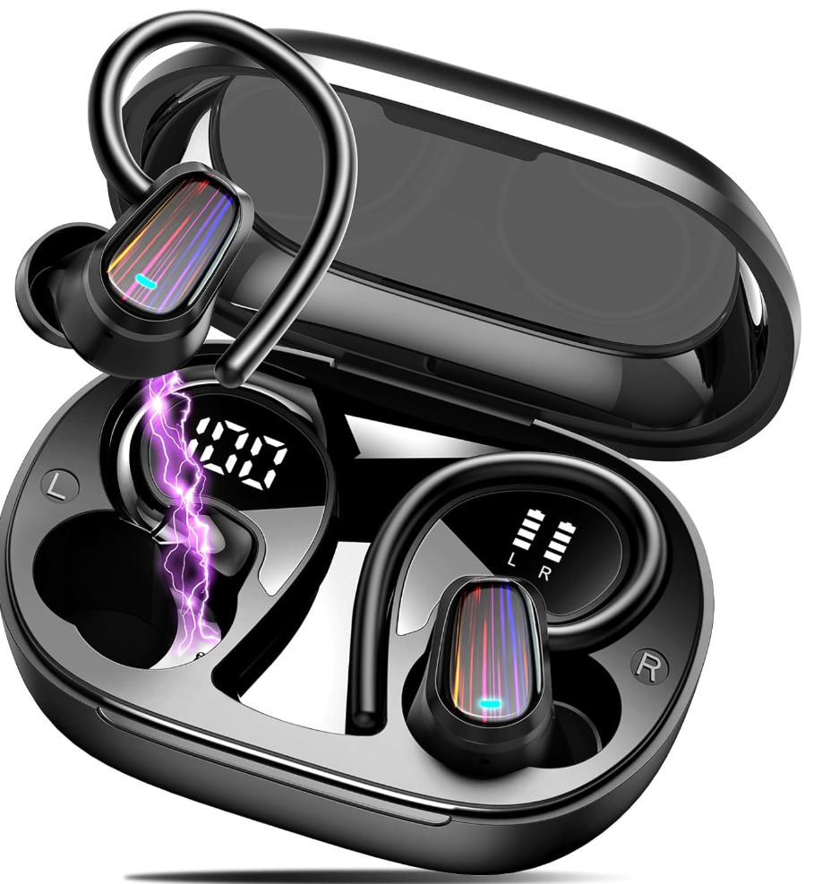 🎧 Écouteurs Sans Fil Bluetooth 5.4 – Autonomie 50H, Son HiFi & Sport Étanche