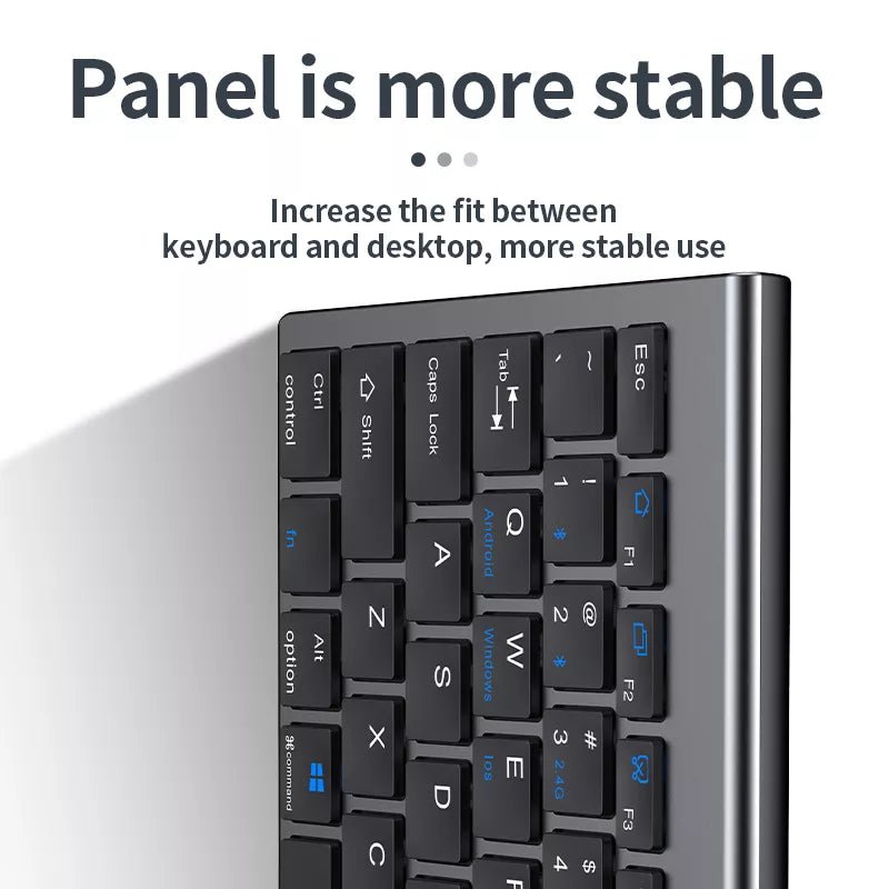 ✨ Clavier Bluetooth Sans Fil – Slim, Rechargeable & Ultra Pratique ✨