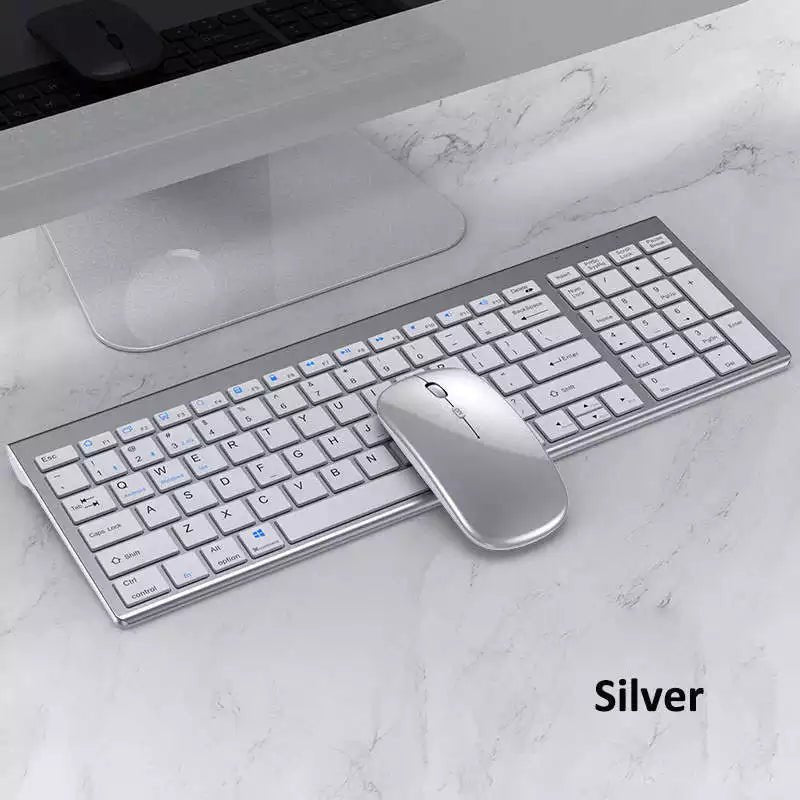 ✨ Clavier Bluetooth Sans Fil – Slim, Rechargeable & Ultra Pratique ✨