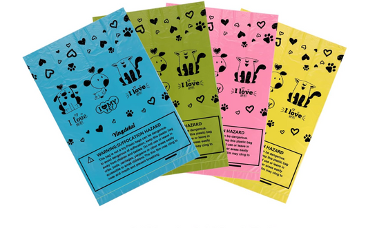 🐾 Yingdelai – Lot de 540 Sacs à Déjections Canines + Distributeur