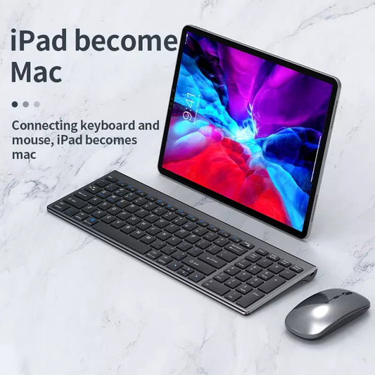 ✨ Clavier Bluetooth Sans Fil – Slim, Rechargeable &amp; Ultra Pratique ✨